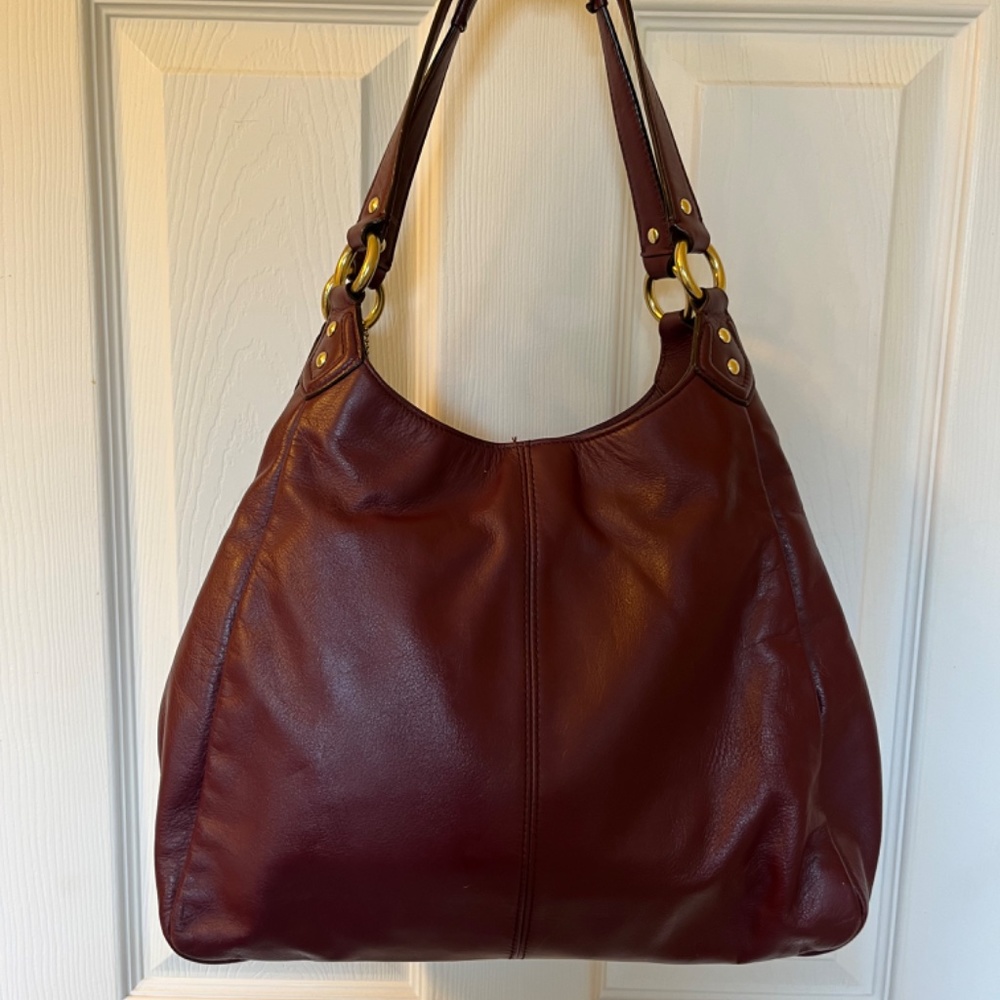 Coach burgundy leather - Picture 2 of 11